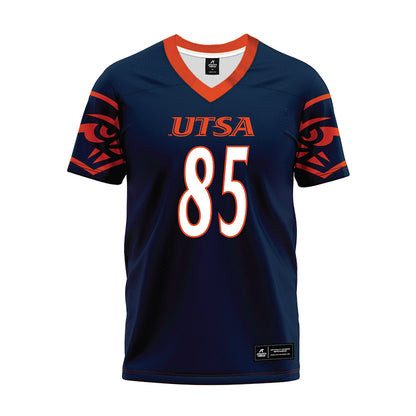 UTSA - NCAA Football : Harrison Doe - Navy Premium Football Jersey