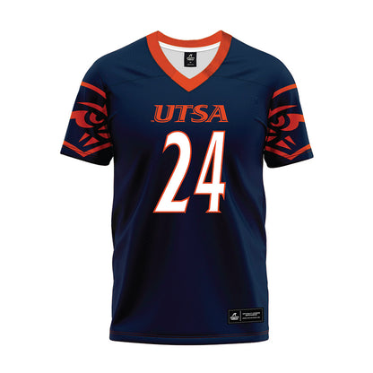 UTSA - NCAA Football : Rocko Griffin - Navy Premium Football Jersey