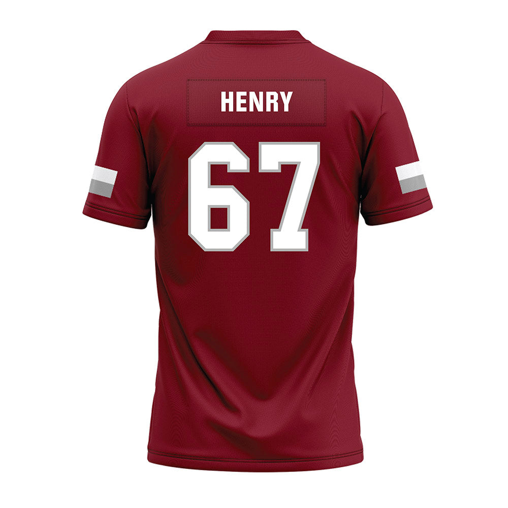 Troy - NCAA Football : Matt Henry - Premium Football Jersey-1