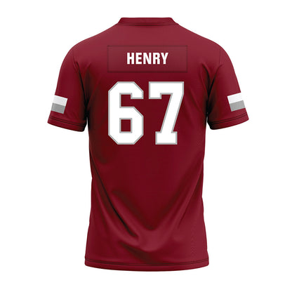 Troy - NCAA Football : Matt Henry - Premium Football Jersey-1