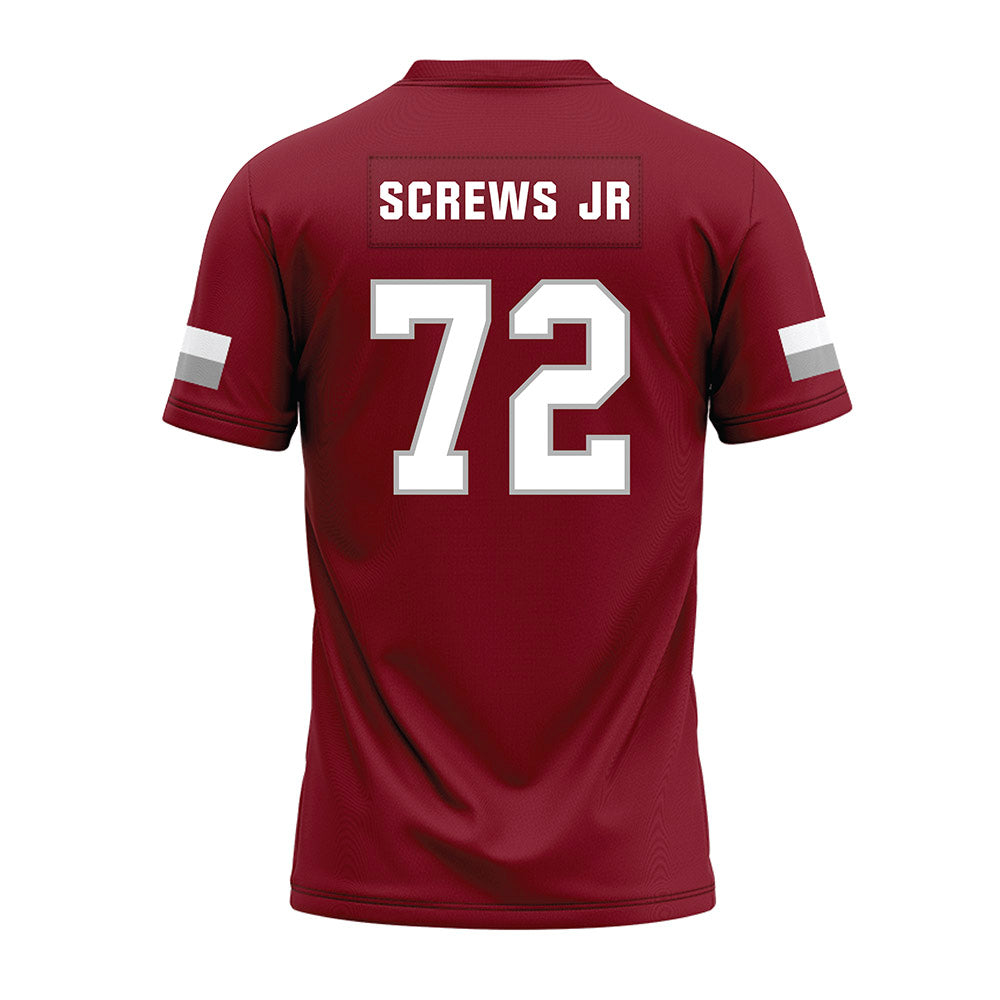 Troy - NCAA Football : Patrick Screws Jr - Premium Football Jersey-1