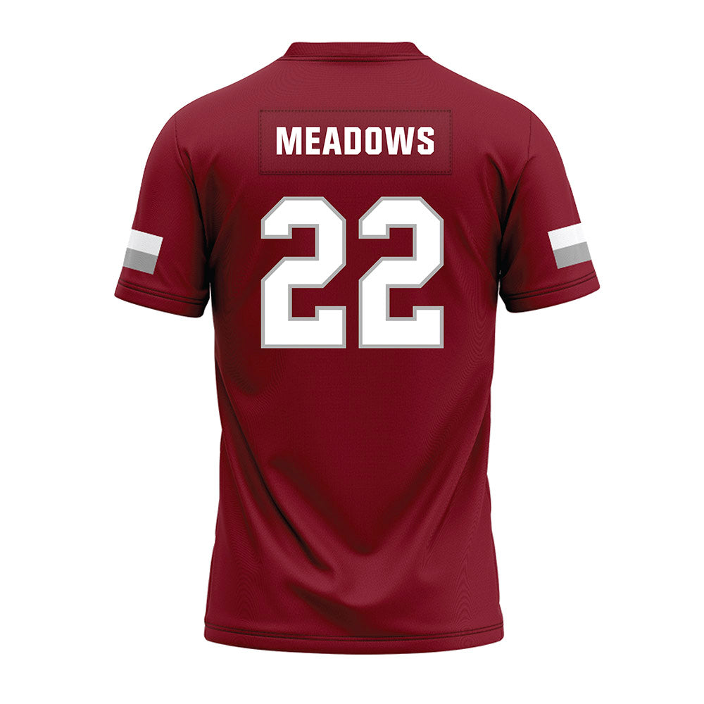 Troy - NCAA Football : Tae Meadows - Premium Football Jersey-1