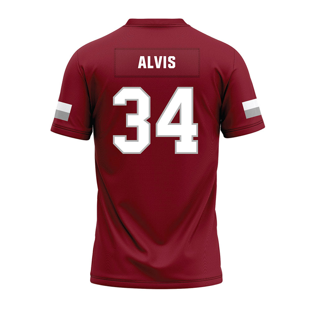 Troy - NCAA Football : Jeremiah Alvis - Premium Football Jersey-1