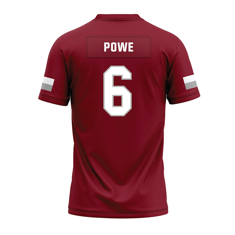 Troy - NCAA Football : Justin Powe - Premium Football Jersey-1