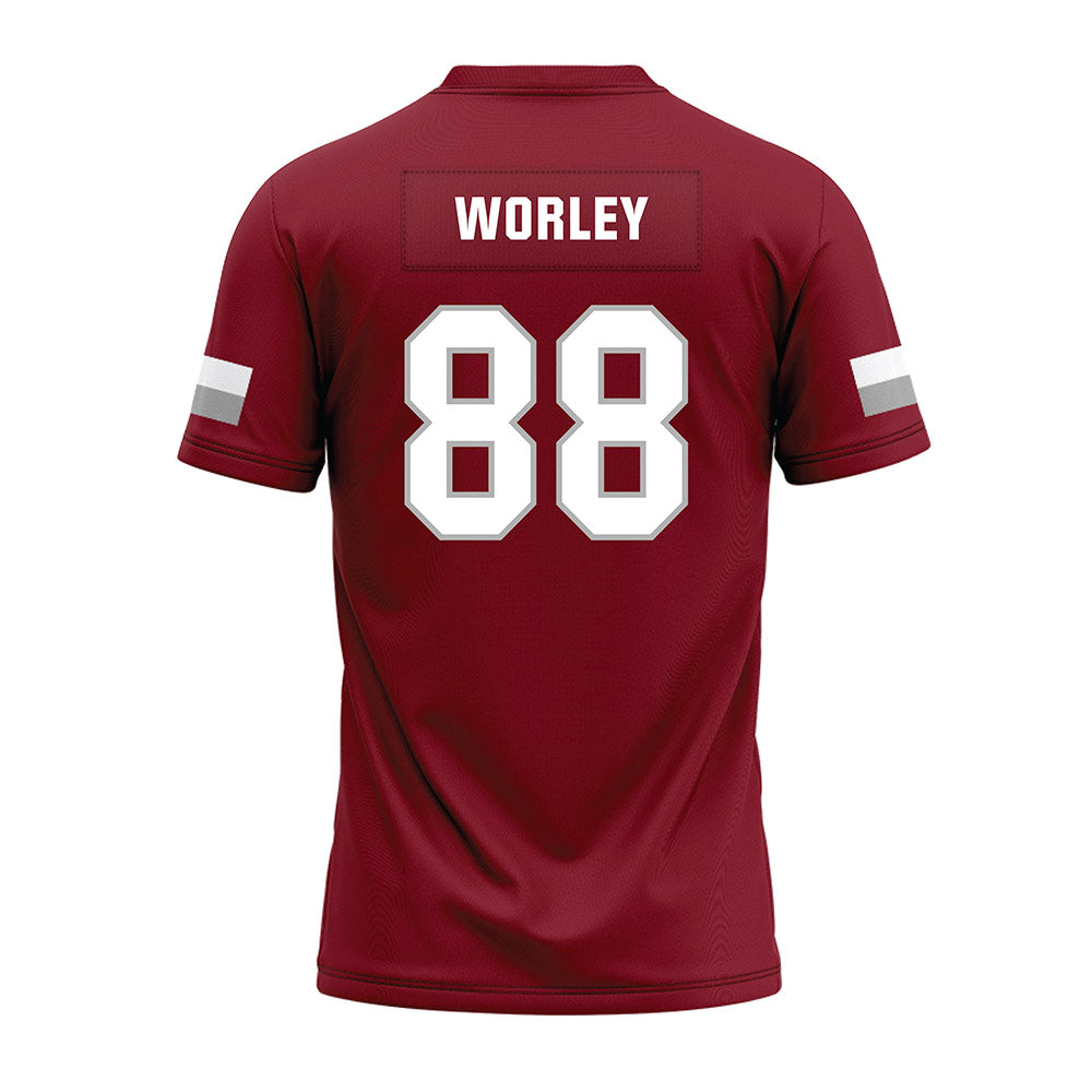 Troy - NCAA Football : Jackson Worley - Premium Football Jersey-1