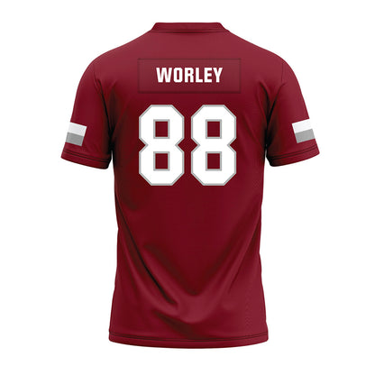 Troy - NCAA Football : Jackson Worley - Premium Football Jersey-1