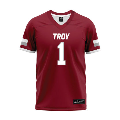 Troy - NCAA Football : Luis Medina - Premium Football Jersey-0