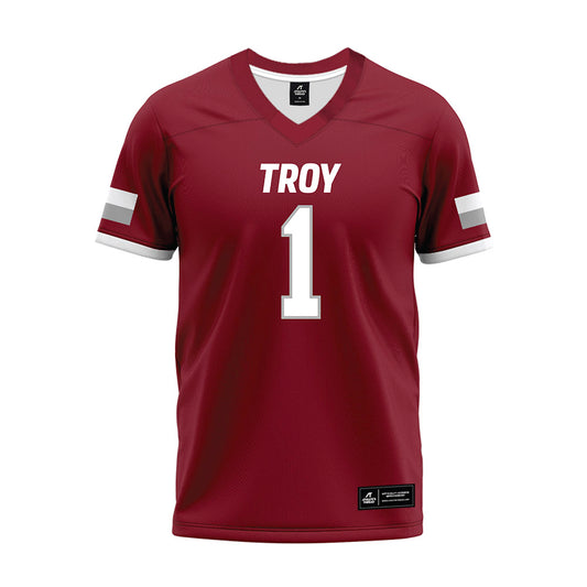 Troy - NCAA Football : Luis Medina - Premium Football Jersey-0