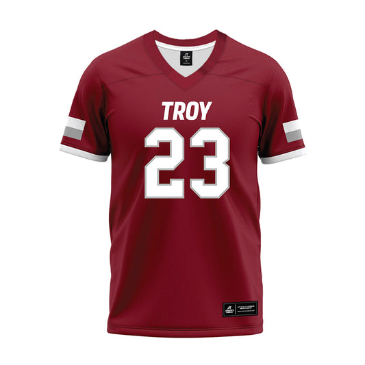 Troy - NCAA Football : KC Bradford - Premium Football Jersey-0
