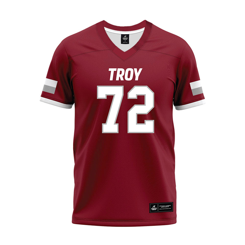 Troy - NCAA Football : Patrick Screws Jr - Premium Football Jersey-0
