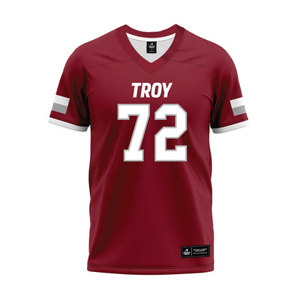 Troy - NCAA Football : Patrick Screws Jr - Premium Football Jersey-0