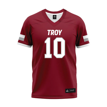 Troy - NCAA Football : Jabari Strait - Premium Football Jersey-0