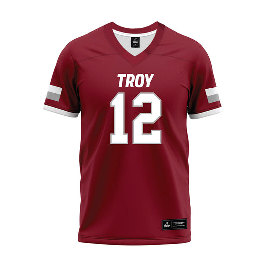 Troy - NCAA Football : Trent Henry - Premium Football Jersey-0