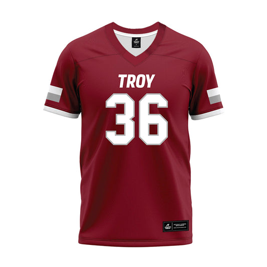 Troy - NCAA Football : Jon Bocchino - Premium Football Jersey-0