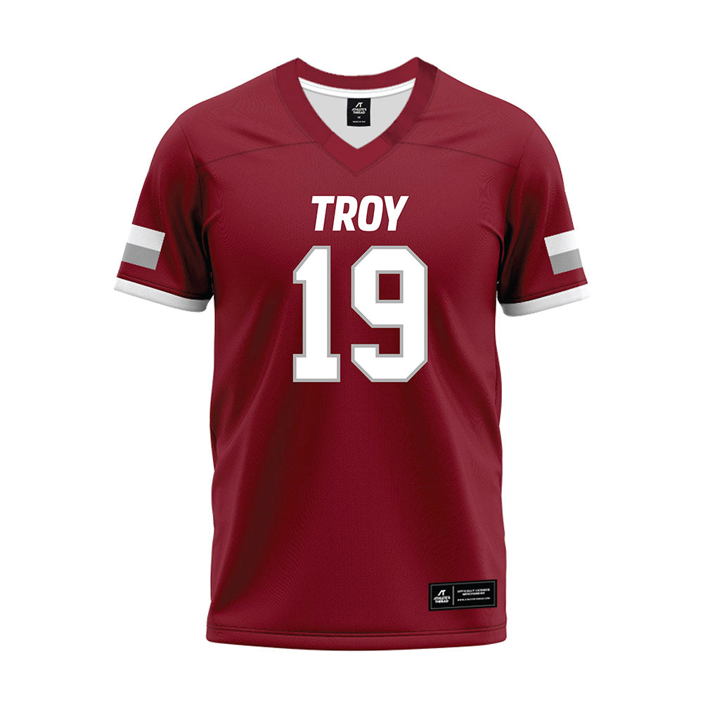 Troy - NCAA Football : DJ Jackson Jr - Premium Football Jersey-0