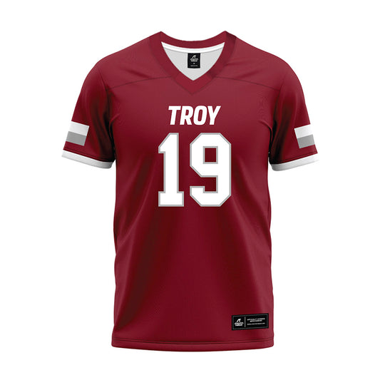 Troy - NCAA Football : DJ Jackson Jr - Premium Football Jersey-0