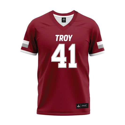 Troy - NCAA Football : Will Spain - Premium Football Jersey