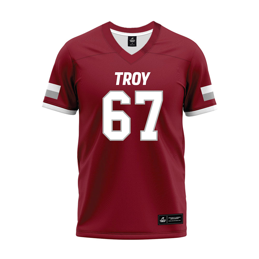 Troy - NCAA Football : Matt Henry - Premium Football Jersey-0