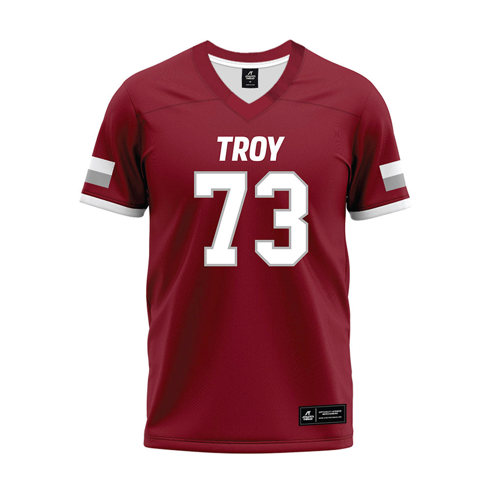 Troy - NCAA Football : Tyler Bell - Premium Football Jersey-0
