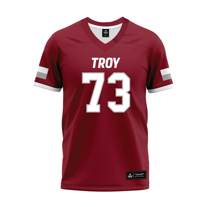 Troy - NCAA Football : Tyler Bell - Premium Football Jersey-0