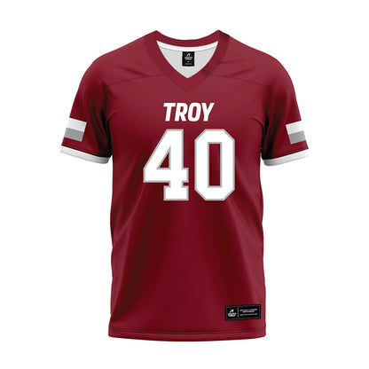 Troy - NCAA Football : Joe Farrar - Premium Football Jersey
