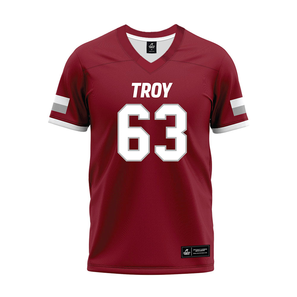 Troy - NCAA Football : Gavin Bowlin - Premium Football Jersey-0
