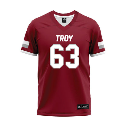 Troy - NCAA Football : Gavin Bowlin - Premium Football Jersey-0