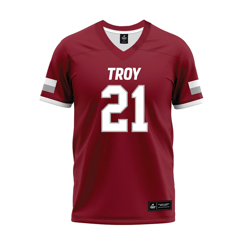 Troy - NCAA Football : Amare Garrett - Premium Football Jersey-0