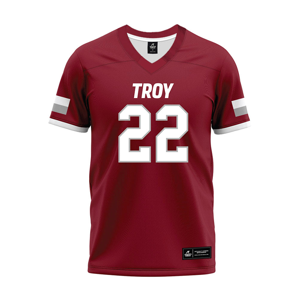 Troy - NCAA Football : Tae Meadows - Premium Football Jersey-0