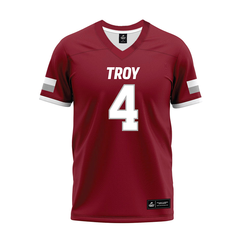 Troy - NCAA Football : TJ Thompson Jr. - Premium Football Jersey-0