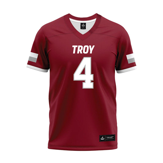 Troy - NCAA Football : TJ Thompson Jr. - Premium Football Jersey-0