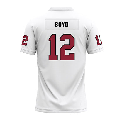 Troy - NCAA Football : Jywon Boyd - White Premium Football Jersey-1