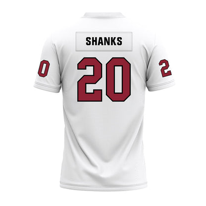 Troy - NCAA Football : Dakarai Shanks - White Premium Football Jersey-1