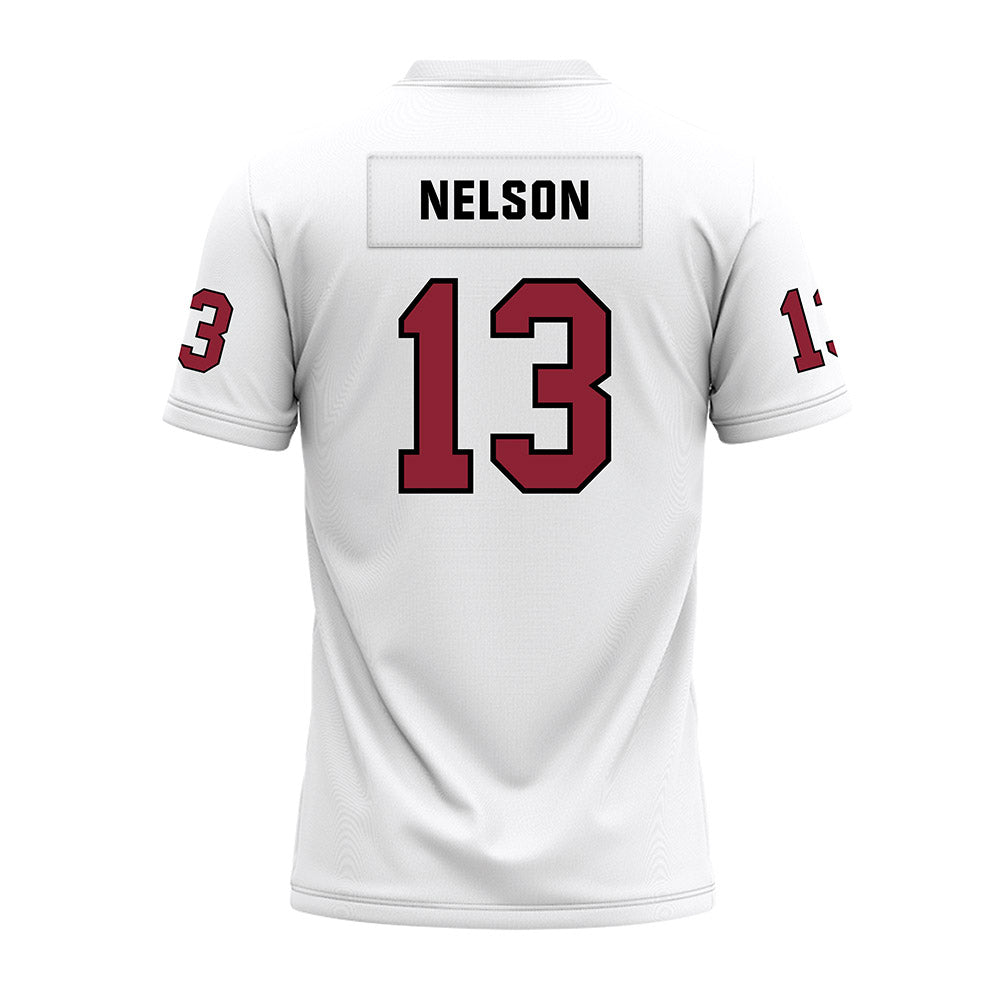 Troy - NCAA Football : Daivon Nelson - White Premium Football Jersey-1
