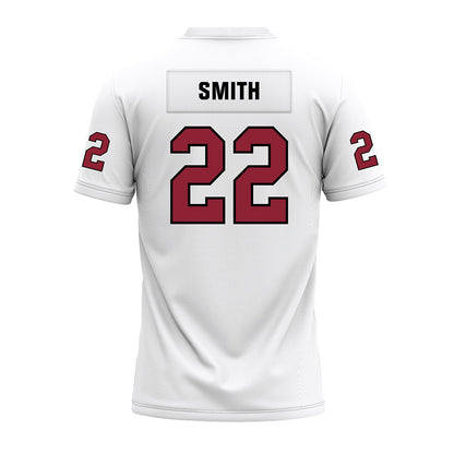 Troy - NCAA Football : Donnie Smith - White Premium Football Jersey-1