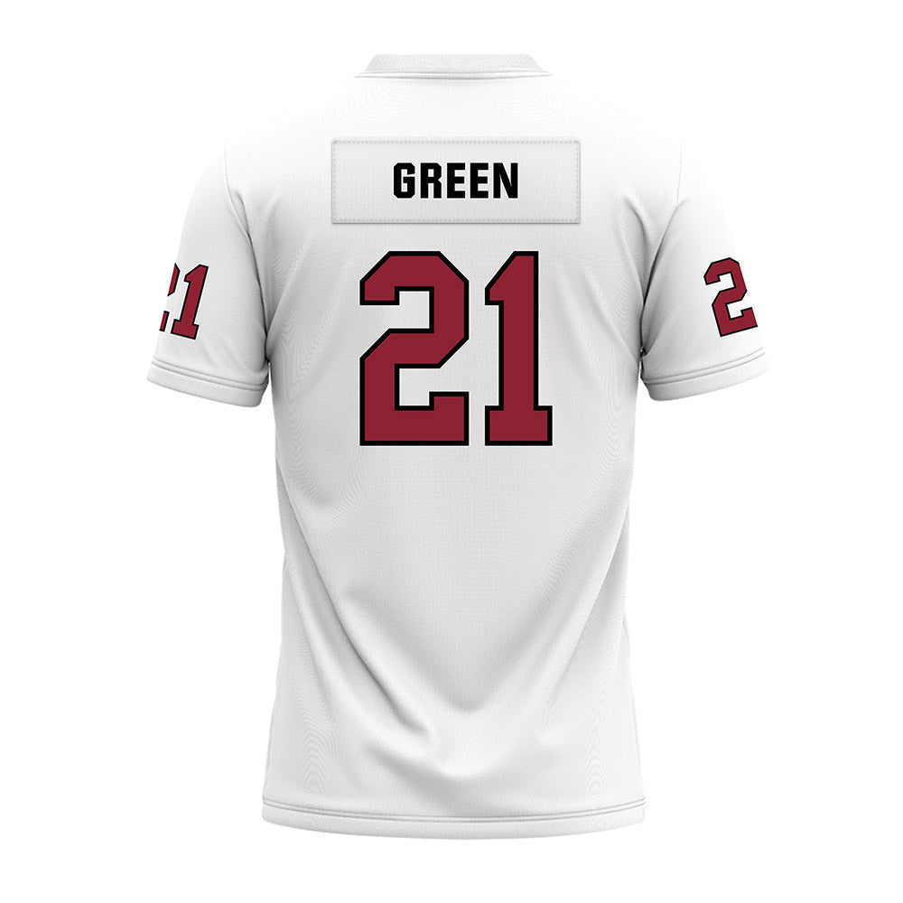 Troy - NCAA Football : Johntarius Green - White Premium Football Jersey