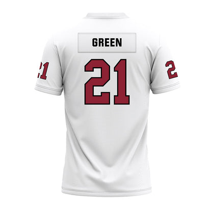 Troy - NCAA Football : Johntarius Green - White Premium Football Jersey