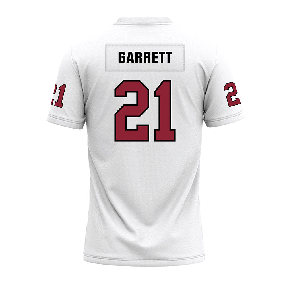 Troy - NCAA Football : Amare Garrett - White Premium Football Jersey-1