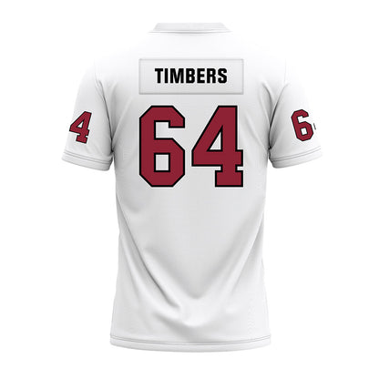 Troy - NCAA Football : Ricky Timbers - White Premium Football Jersey-1