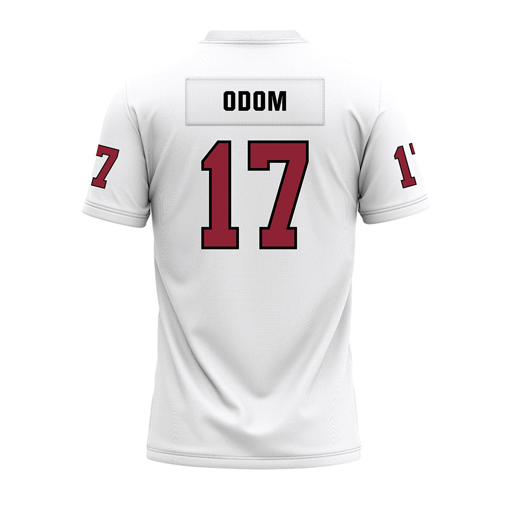 Troy - NCAA Football : Marlin Odom - White Premium Football Jersey-1