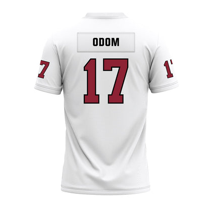 Troy - NCAA Football : Marlin Odom - White Premium Football Jersey-1