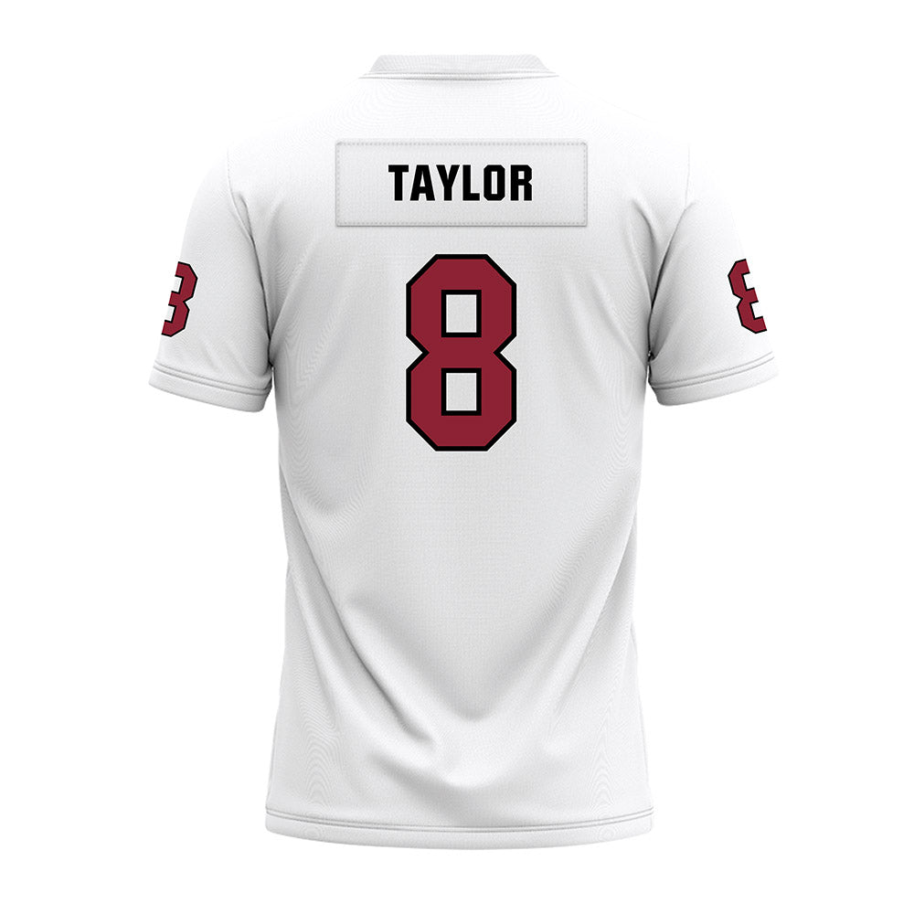 Troy - NCAA Football : Quintrayvion Taylor - White Premium Football Jersey-1