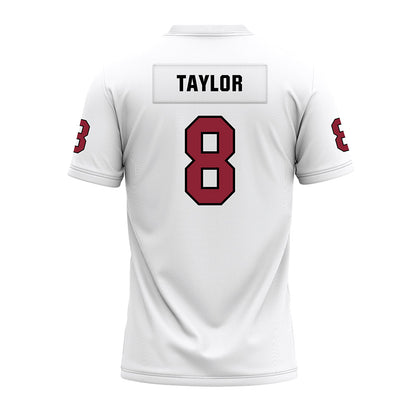 Troy - NCAA Football : Quintrayvion Taylor - White Premium Football Jersey-1