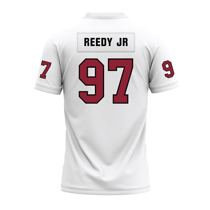 Troy - NCAA Football : Kenny Reedy Jr - White Premium Football Jersey