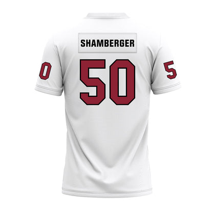 Troy - NCAA Football : RJ Shamberger - White Premium Football Jersey-1