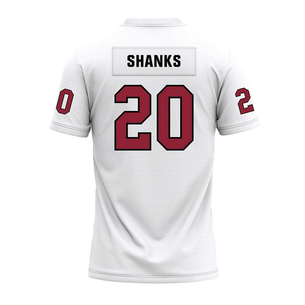 Troy - NCAA Football : Deebo Shanks - White Premium Football Jersey-1