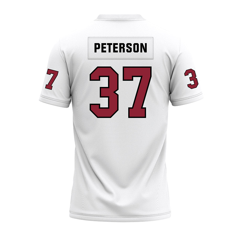 Troy - NCAA Football : Jalen Peterson - White Premium Football Jersey-1
