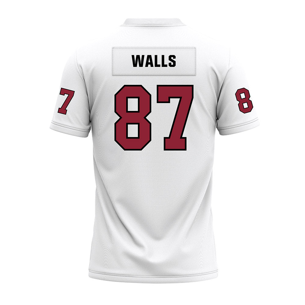 Troy - NCAA Football : Colton Walls - White Premium Football Jersey