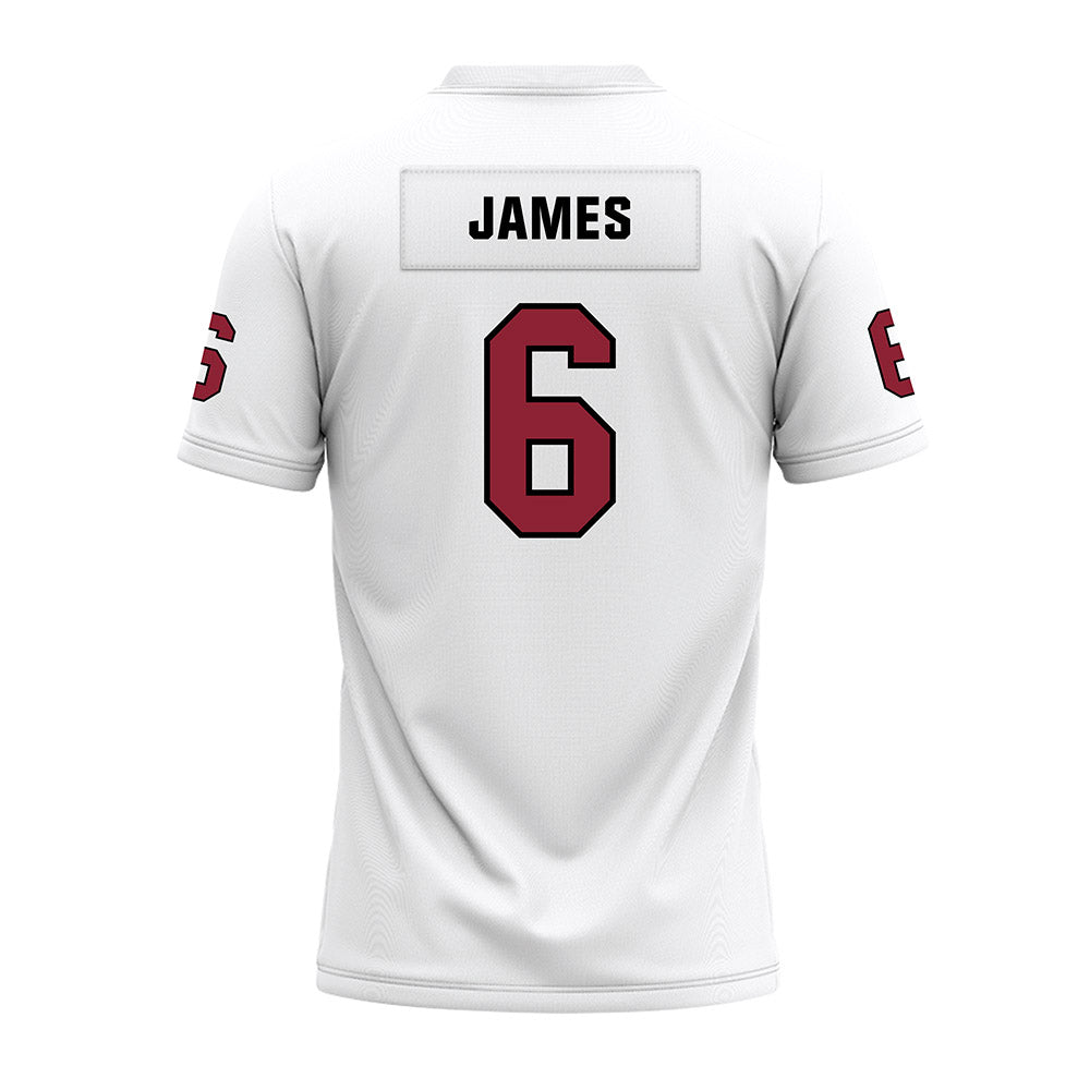 Troy - NCAA Football : Jack James - White Premium Football Jersey-1