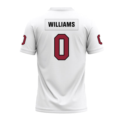 Troy - NCAA Football : Jah-Mal Williams - White Premium Football Jersey-1